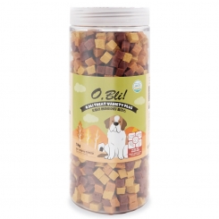 오블리 잘 먹는 큐브져키 버라이어티 콤보 1kg x 4개